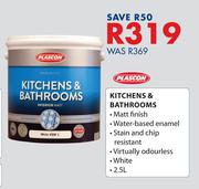 Plascon Kitchens & Bathrooms-2.5Ltr