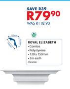 Royal Elizabeth Cornice