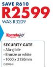Xpanda Diy Security Gate-1000 x 2150mm
