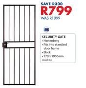 Security Gate-770 x 1950mm