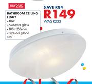 Eurolux Bathroom Ceiling Light