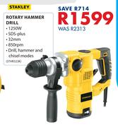Stanley 1250W Rotary Hammer Drill STHR323K