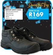Dot Mercury Safety Shoes Size 4-12