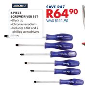Topline 6 Piece Screwdriver Set