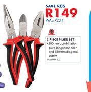 3 Piece Plier Set