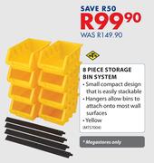 MTS 8 Piece Storage Bin System