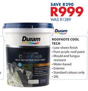 Duram Roofkote Cool Tech-20Ltr