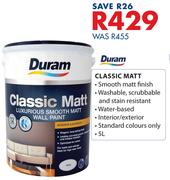 Duram Classic Matt-5Ltr