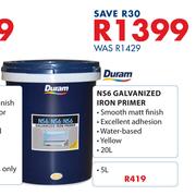 Duram NS6 Galvanised Iron Primer-5Ltr
