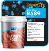 Chamber Value 20L White Chamber Roof