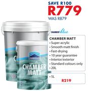 Chamber Value 5L Chamber Matt