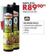 Pattex No More Nails 400g-Each
