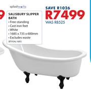 Splashworks Salisbury Slipper Bath-1685 x 735 x 600mm