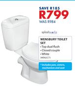 Splashworks Wensbury Toilet Set