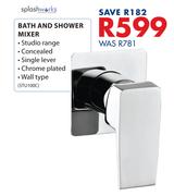 Studio Range, Raised, Single Lever, Chrome Plated, Deck Type.