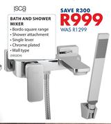 Isca Bath & Shower Mixer