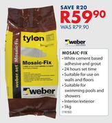 Weber 5kg Mosaic-Fix 19192