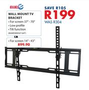 Ellies Wall Mount TV Bracket For Screen 14"-43"
