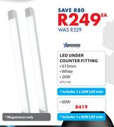 Bright Star Lighting LED Under Counter Fitting 26W-Ea