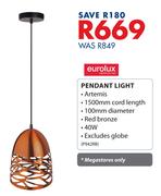Eurolux Pendant Light