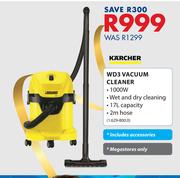 Karcher WD3 Vacuum Cleaner