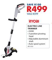 Ryobi 550w deals line trimmer