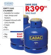 Cadac 9kg Empty Gas Cylinder 84-0016-Each