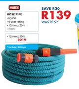 Watex Hose Pipe 12mm x 30m 12020F