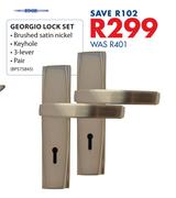 Edge Georgio Lock Set BPS75845