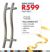 QS Pull Handle Set QS2902BTB-Per Pair