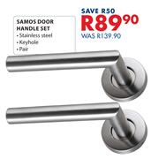 Samos Door Handle Set-Per Pair