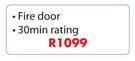 Swartland Fire Door-813 x 2032mm