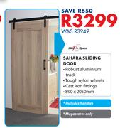 Slide n Space Sahara Sliding Door-890 x 2050mm