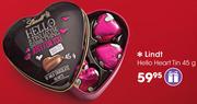 Lindt Hello Heart Tin-45g