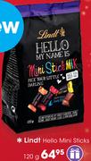 Lindt Hello Mini Sticks-120g