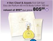 Van Cleef & Arpels First Gift Set:Eau De Parfum-60ml & Body Lotion-100ml