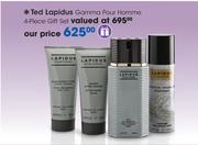 Ted Lapidus Gamma Pour Homme 4-Piece Gift Set