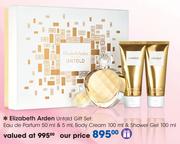 Elizabeth Arden Untold Gift Set:Eau De Parfum-50ml & 5ml, Body Cream-100ml & Shower Gel-100ml