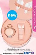 Paco Rabanne Olympea Gift Set:Eau De Parfum-50ml & Body Lotion-100ml