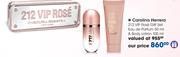 Carolina Herrera 212 VIP Rose Gift Set:Eau De Parfum-50ml & Body Lotion-100ml