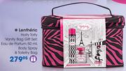 Lentheric Hoity Toity Vanity Bag Gift Set:Eau De Parfum-50ml, Body Spray & Toiletry Bag