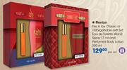 Revlon Fire & Ice Classic Or Unforgettable Gift Set:Eau De Toilette Wand Spray-17ml