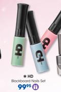 HD Blackboard Nails Set