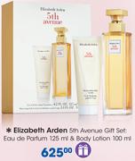 Elizabeth Arden 5th Avenue Gift Set Eau De Parfum 125ml & Body Lotion 100ml