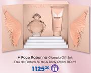 Paco Rabanne Olympia Gift Set Eau De Parfum 50ml & Body Lotion 100ml