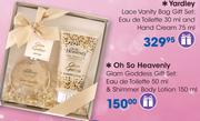 Oh So Heavenly Glam Goddess Gift Set Eau De Toilette 50ml & Shimmer Body Lotion 150ml