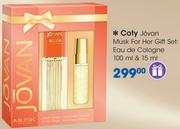 Coty Jovan Musk For Her Gift Set