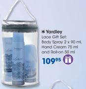 Yardley Lace Gift Set