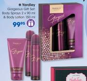 Yardley Gorgeous Gift Set
