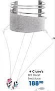 Claire's Bff Heart Necklace